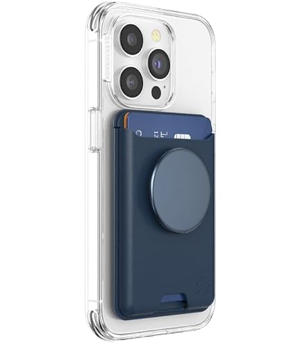 Butterfly Pea Blue カードホルダー PopSockets Butterfly Pea Blue — Softgoods MagSafe PopWallet+ | MagSafe